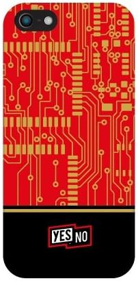 YESNO Electroboard Piros (Törlés) / iPhone 5/SoftBank SAPIP5-PCCL-201-N116