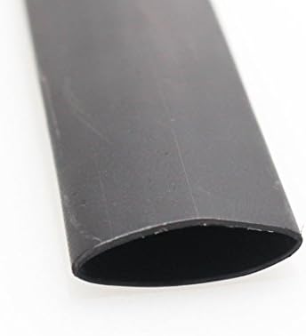 Zsugorodó cső 2: 1 fekete Választás a 13-as méretben, 4 hosszúságban a mérő (0,8 mm-es belső, 5m)