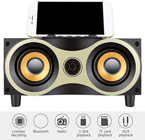 JHWSX Hordozható 360° Bluetooth Speaker által, Hatalmas 360° - Os Hang, Vízálló, 20 Órás Játékidő, 4 Vezetők 2 Passzív Radiátor,