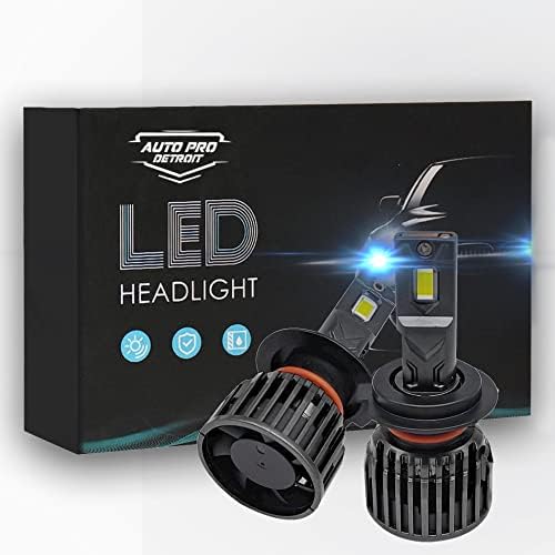 Auto Pro Detroit H11/H8/H9 LED Fényszóró Izzók, 700% Fényesebb 6500K hideg Fehér H11 LED Izzók, Vízálló izzó, Plug-and-Play