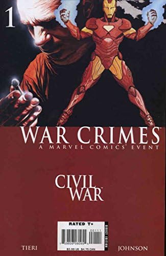 Polgárháború: a Háború Bűncselekmények 1 FN ; Marvel képregény | Iron Man