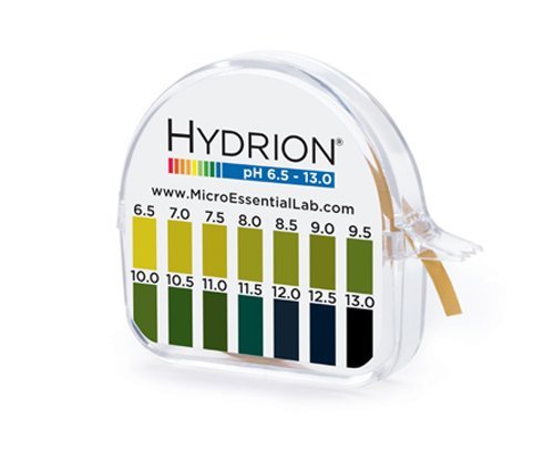 Hydrion Zseniális pH 6.5, hogy 13.0 (0.5 pH-os Lépésekben)