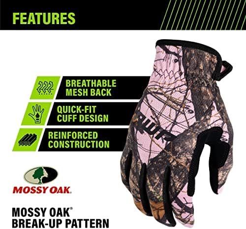 AWP Mossy Oak® Álcázás Utility Kesztyűben