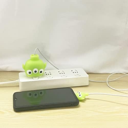 Sp teljes Aranyos 3D-s Töltő Védő Fedelet a DIY Kábel Védő iPhone Töltő Adapter