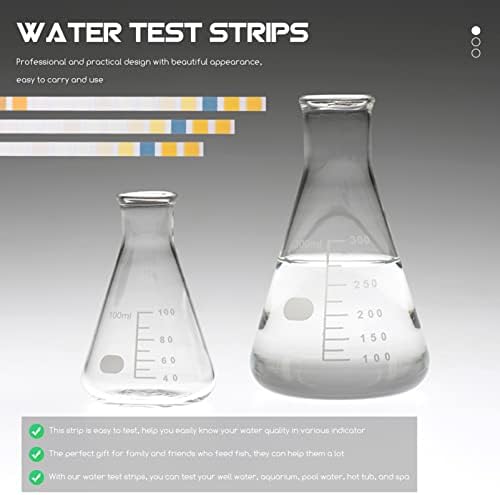 BESPORTBLE 50Pcs Ivóvíz ph-Teszt Csík Folyadékok tesztcsíkok Ivóvíz Teszter Teszt a Víz Minősége