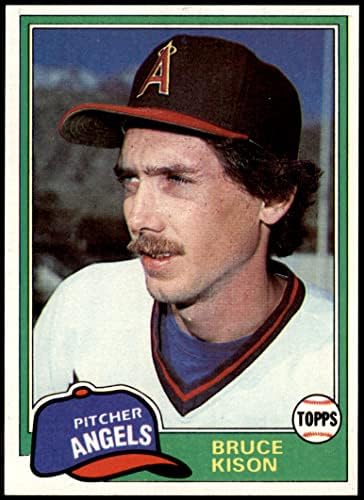 1981 Topps 340 Bruce Kison Los Angeles Angels (Baseball Kártya) NM/MT Angyalok
