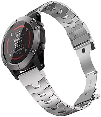 ADAARA Quick Fit Titán Ötvözet+Rozsdamentes Acél Watchband A Garmin Fenix 7X 7/6 6X 5X Pro Plusz Heveder Zenekar MARQ/Enduro