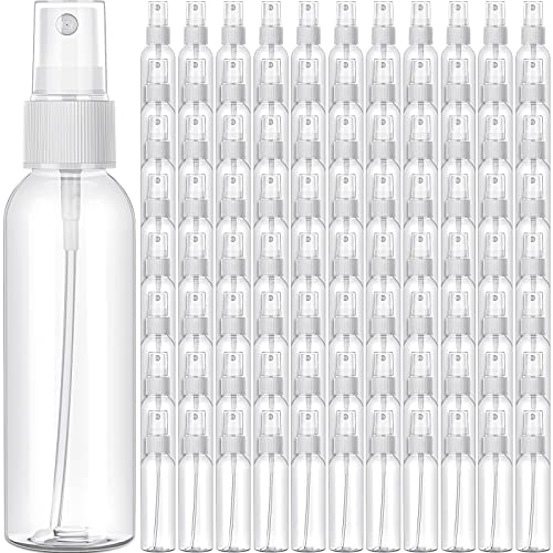 Nuogo 90 Pack Műanyag Permetező Üveget, 4 Oz Újrafelhasználható Mini Parfüm Újratölthető Palack Utazási Méret Köd Üveg Permetező
