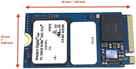 SDBPMPZ-256G 256 gb-os SSD, PC SN530 M. 2 2242 42mm NVMe PCIe Gen3 x4 szilárdtestalapú Meghajtó a Western Digital Dell, a