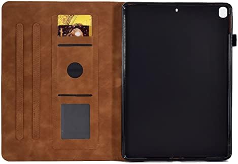 Védő Tablet PC tok Kompatibilis a Samsung Galaxy Tab EGY 10.1 SM-T510/T515 10.1 inch Esetben, 2019,Prémium bőrtok Slim Összecsukható