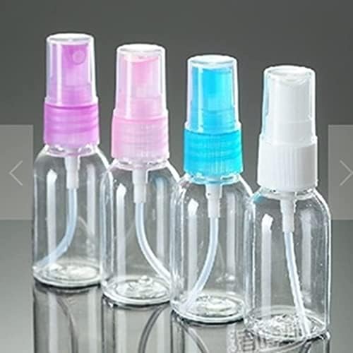 5 x Porlasztó Szépség Spray Üveg Átlátszó Műanyag Parfüm Porlasztó Üres Spray Üveg 30 ml Véletlenszerű Színek a Divat, design