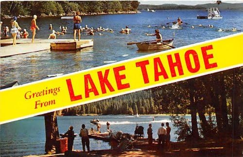 Lake Tahoe, Kalifornia Képeslap