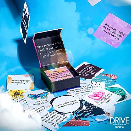 Joyadora 100 Motivációs Idézet Lap - elgondolkodtató Idézetek, Stimuláló megbeszélik, Inspiráló Kártyák - 3.5 x 3.5 a Lapot