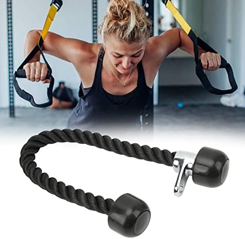 RiToEasysports Dupla Tart, A Képzés Bicepsz Húzza Le A Kötelet Edzőtermi Tricepsz Izom Fitness Feszültség Kötél Összehúzható