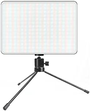 SLSFJLKJ Szabályozható LED Video lámpa Panel EU Plug Töltelék Fény Tricolor Fényképészeti Világítás (Szín : D, Méret : 19cm)